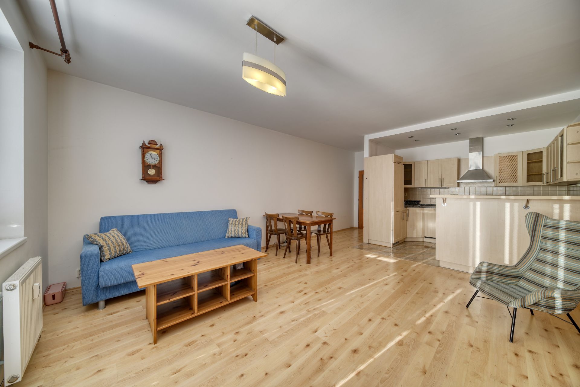 Pronájem vybaveného bytu 3+kk s lodžií (89 m²) ve 3. NP v Poděbradech