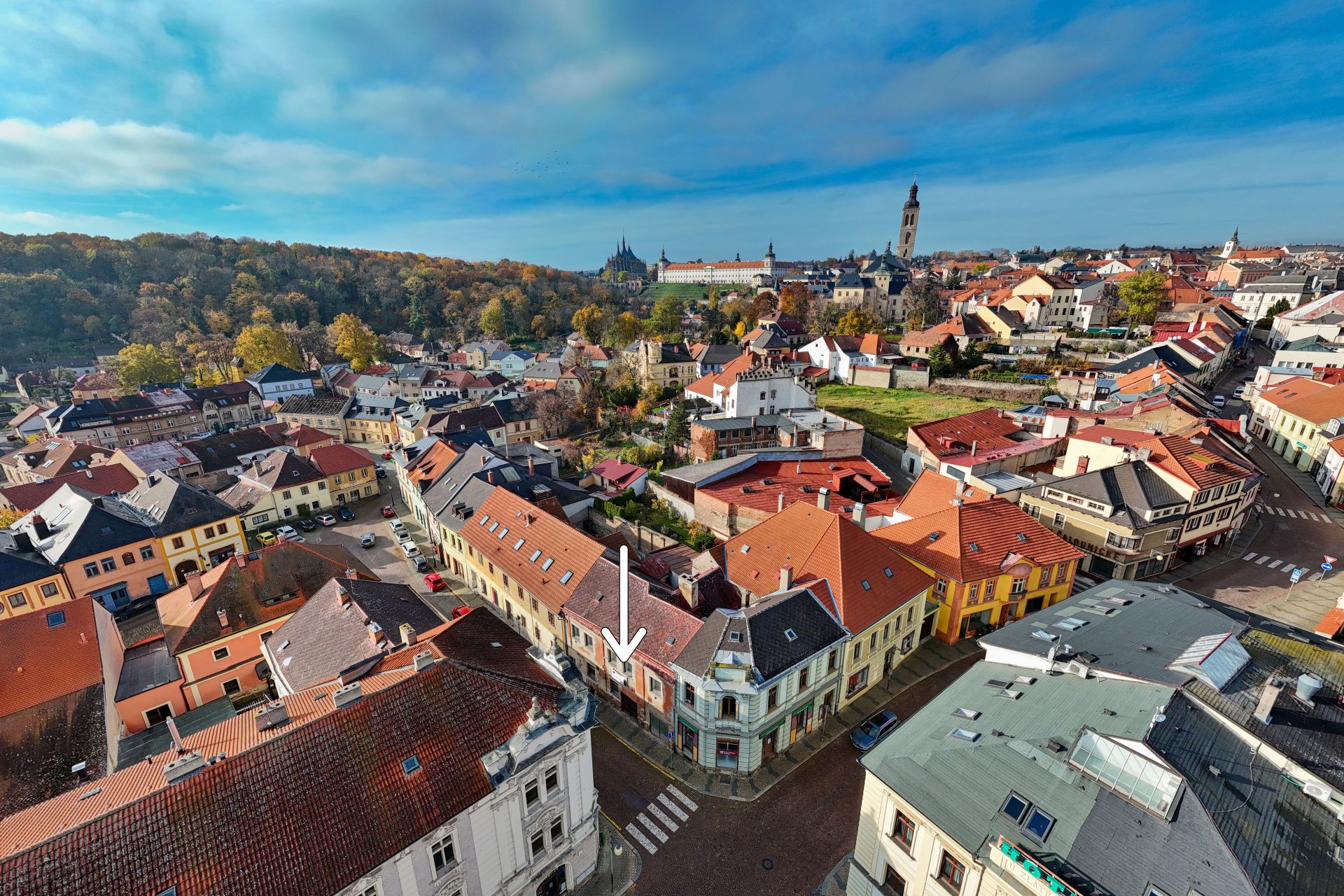 Prodej RD v památkové rezervaci v Kutné Hoře, Jungmannovo náměstí