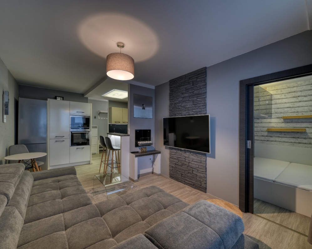 Pronájem vybaveného bytu 2+kk s lodžií, 49 m2, ulice Budovcova, Poděbrady